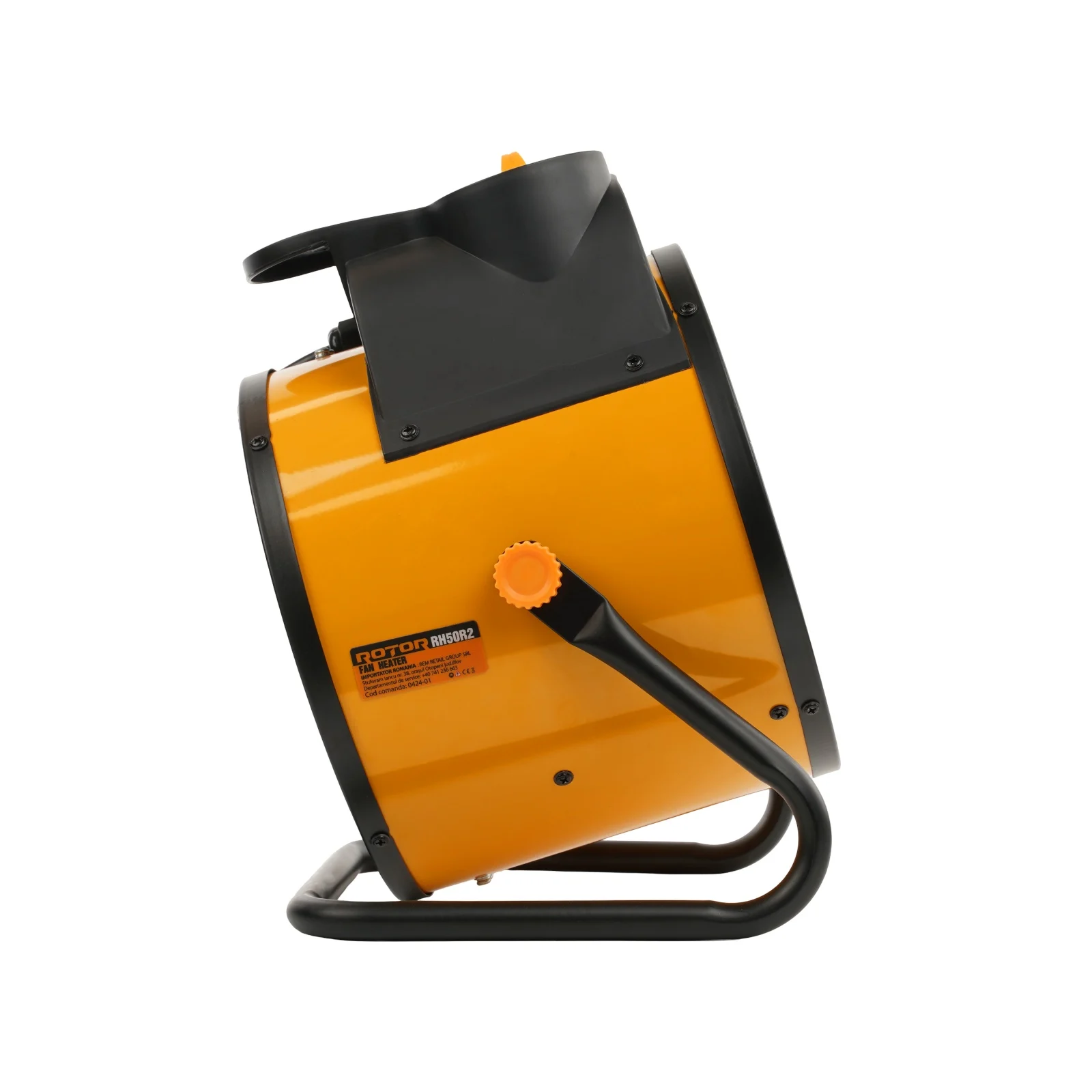 Aeroterma Electrica Industriala ROTOR RH-50R2, 5000W, Mufa Trifazica, Incalzire 100 mp [2]