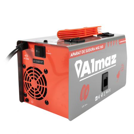 Aparat de sudura Almaz MIG 160 electrozi si sarma, acesorii Incluse [8]