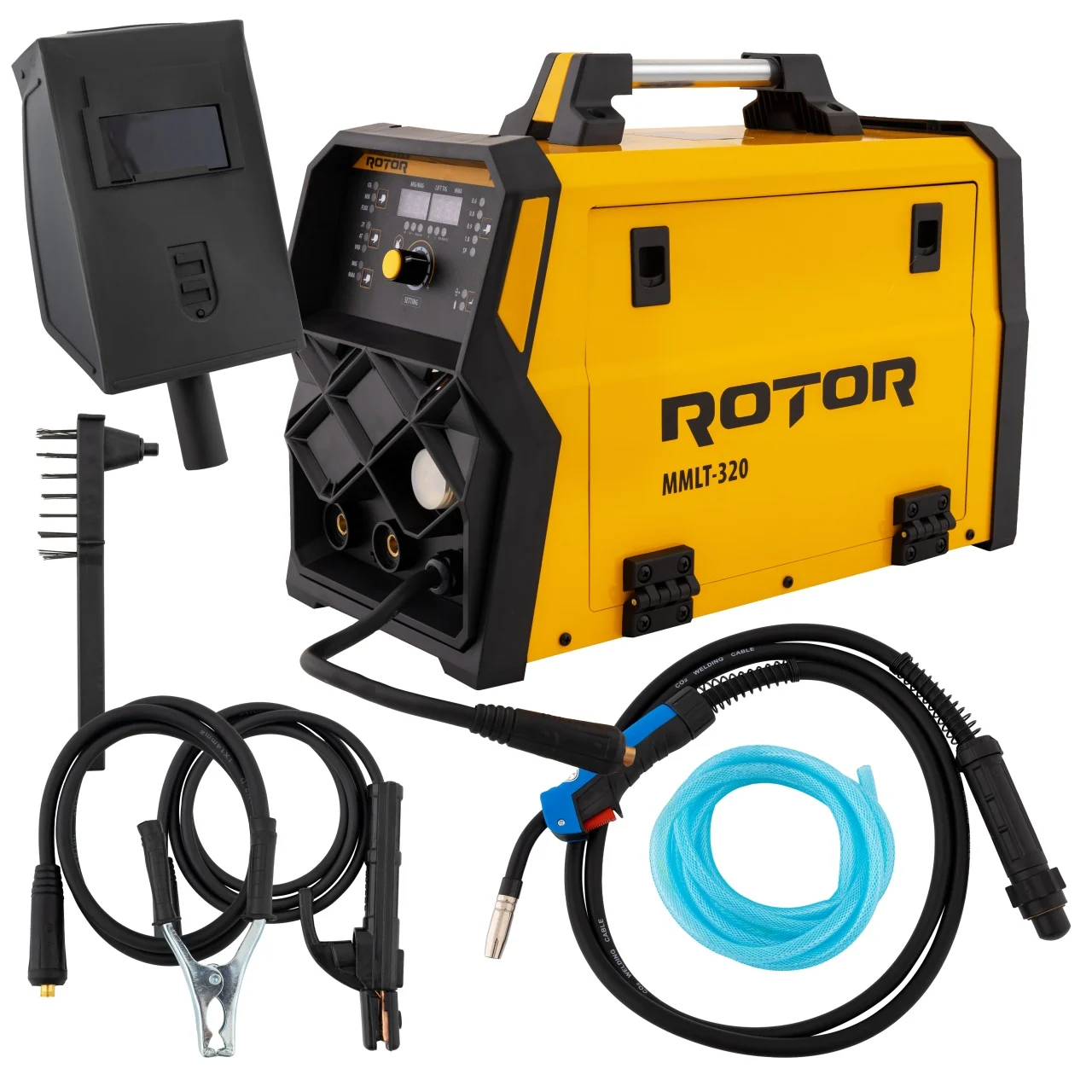 Invertoare si Aparate sudura - Aparat de sudura ROTOR MMLT-320, 320 A, MIG/MMA/Lift TIG, 220V