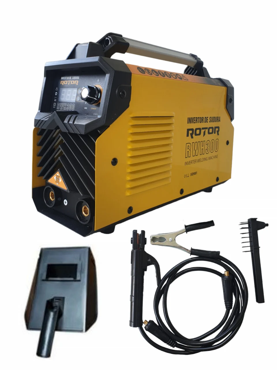 Echipamente pentru sudura - Aparat de sudura tip invertor 300A, MMA, 1.6-4mm, Rotor RWH300