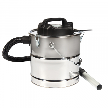Casa si Camping - Aspirator curatare cenusa din gratare, seminee, sobe, 230V, 1200W, 18L, inox, Detoolz, DZ-CI106