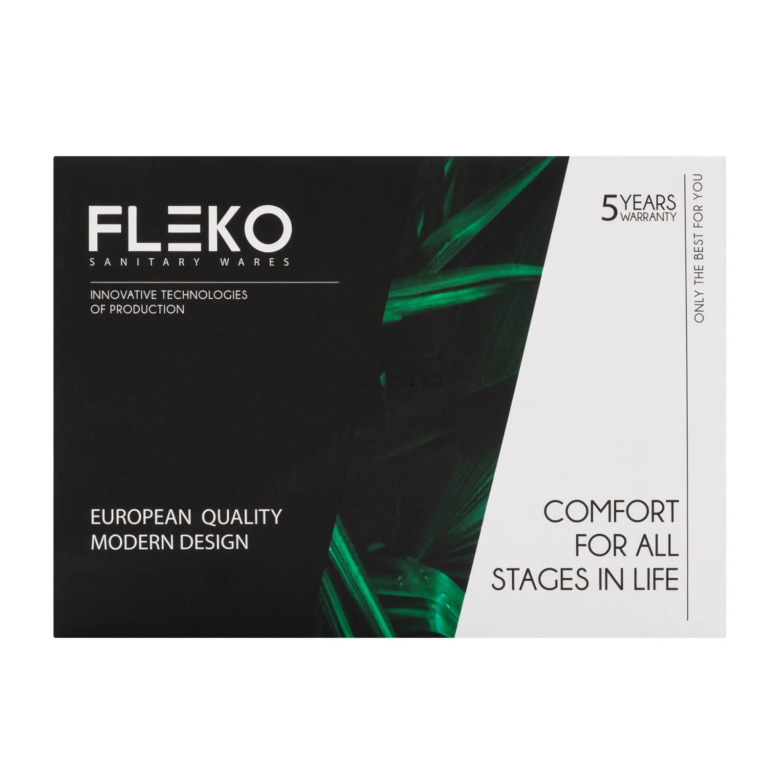 Baterie cadă FLEKO FZ183-FD439 – monocomandă, design modern, Fleko [4]