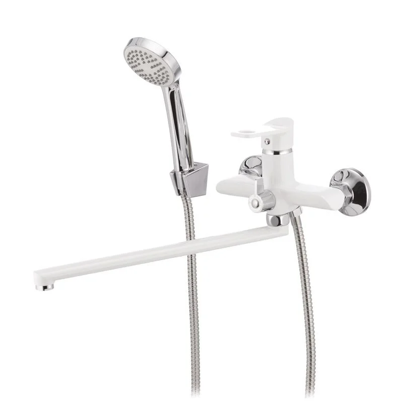 Baterii cada - Baterie cadă MIXXUS DALLAS 006-25cm EURO – White, Silumin, Monocomandă