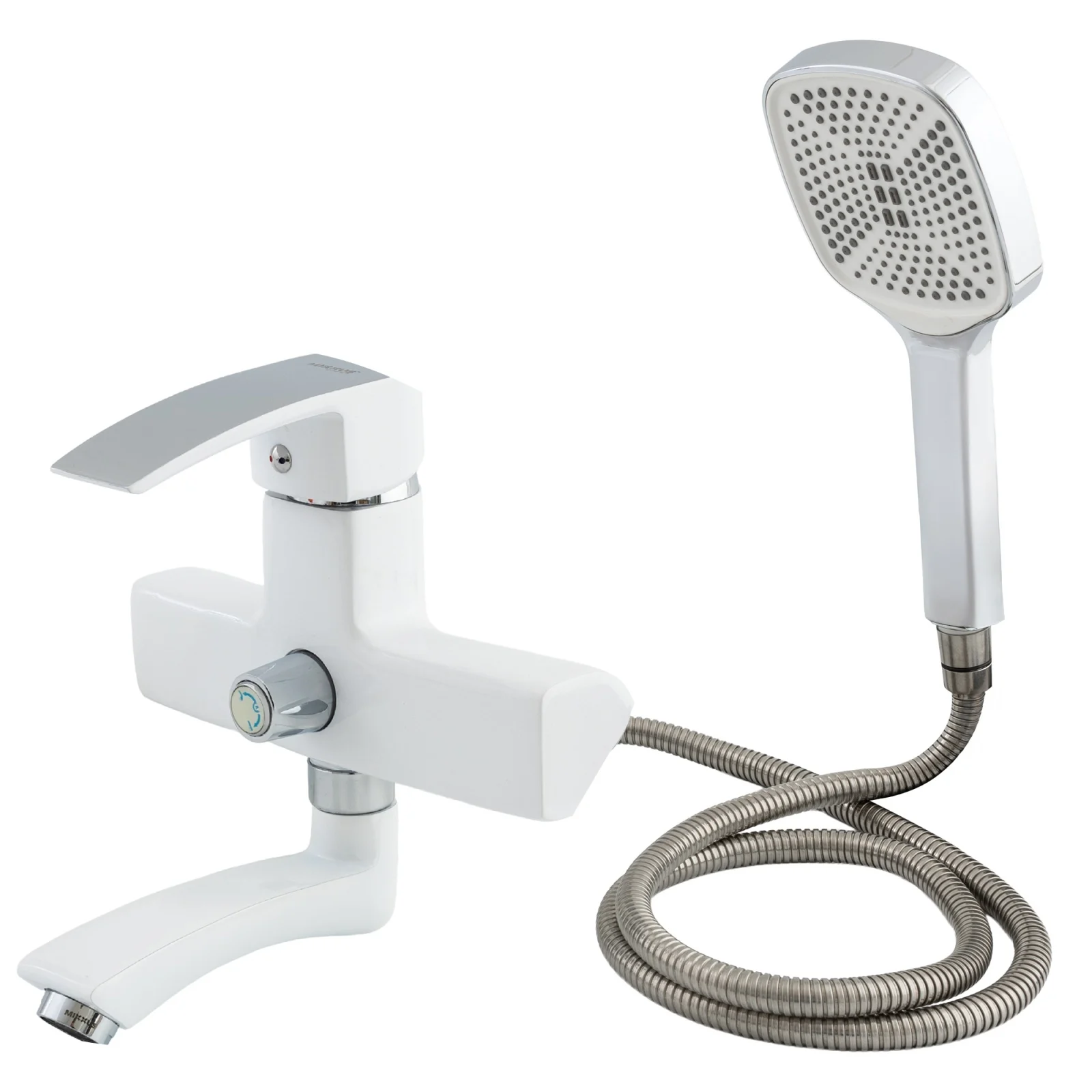 Baterii cada - Baterie cadă MIXXUS MAGNUM 009 (EURO) White Chrome – Silumin, Monocomandă