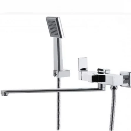 Baterie cadă MIXXUS PREMIUM FRANCO 006-25cm EURO – alamă crom, monocomandă, pară inclusă [2]