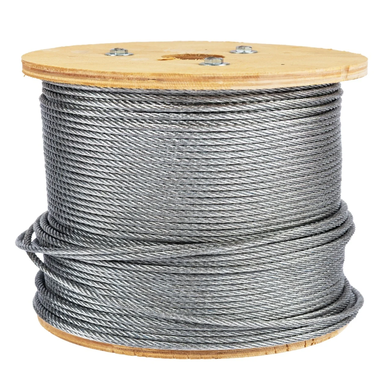 Ridicare greutati - Cablu otel zincat 5mm, 100m, Micul Fermier, rezistent, uz general