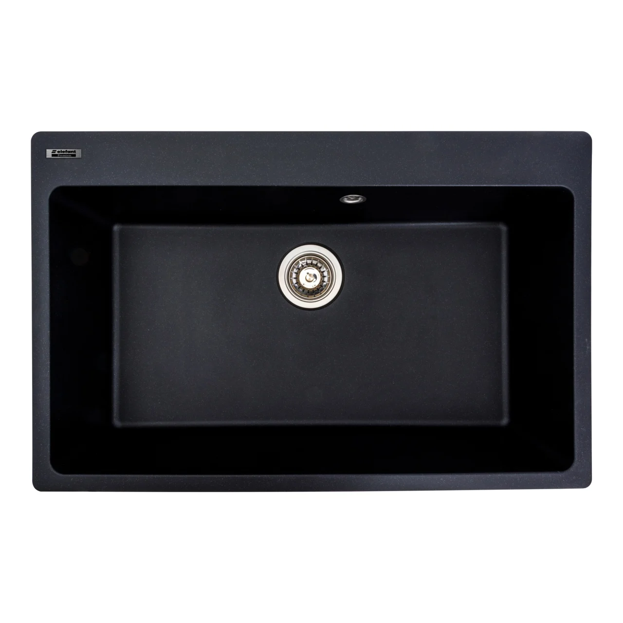 Chiuvete Bucatarie - Chiuveta bucatarie Elefant Premium Bogema 7850 Negru Metalic 780x500 mm – granit rezistent