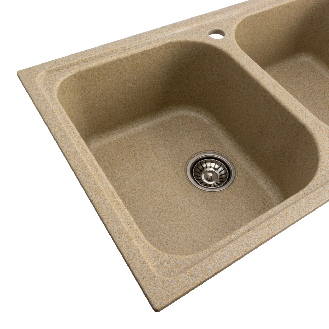 Chiuveta bucatarie Elefant Premium Equatoria Safari Bej 785x490 mm – compozit granit [4]