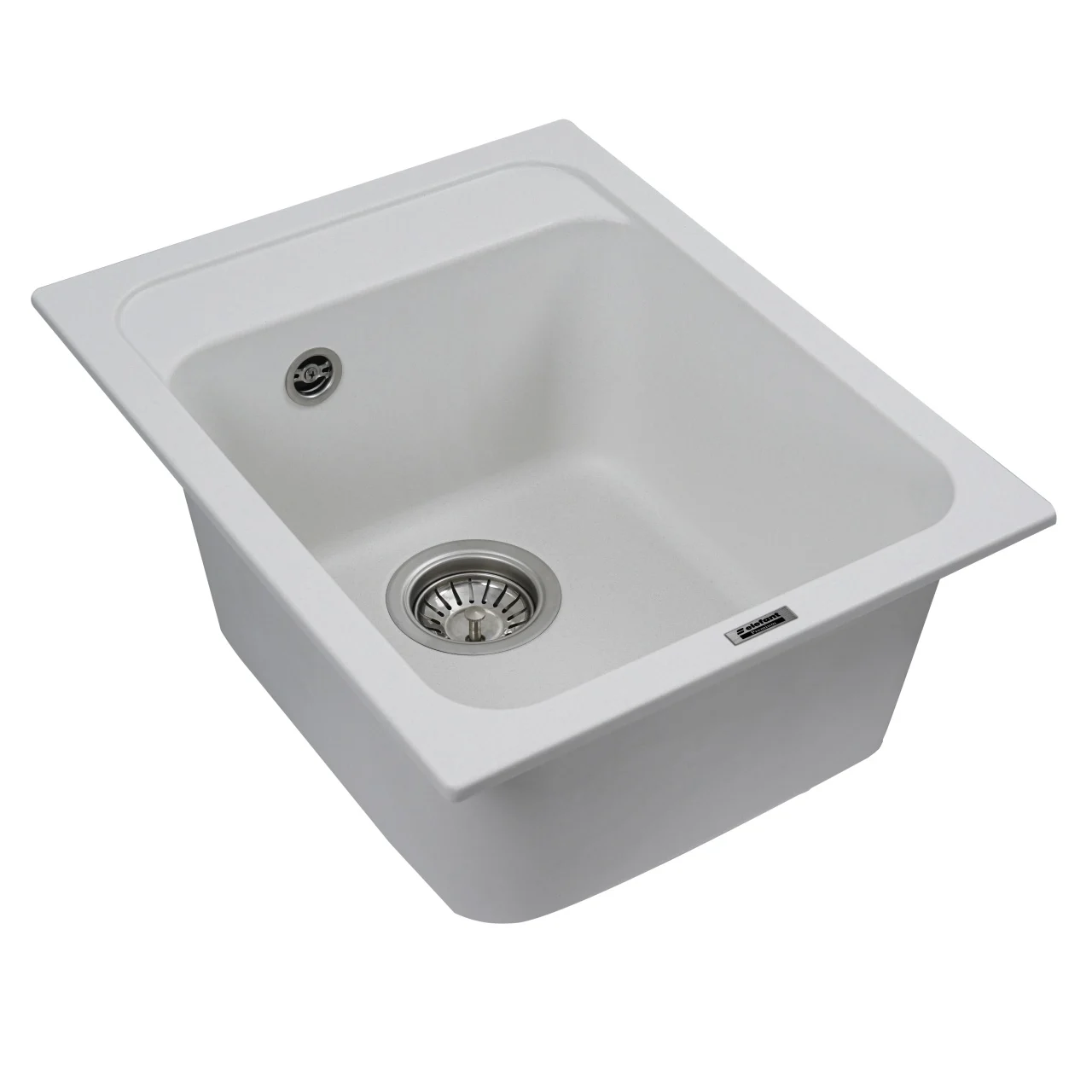 Chiuveta bucatarie Elefant Premium Korrado 4050 Alb – compozit granit 497x398 mm [3]