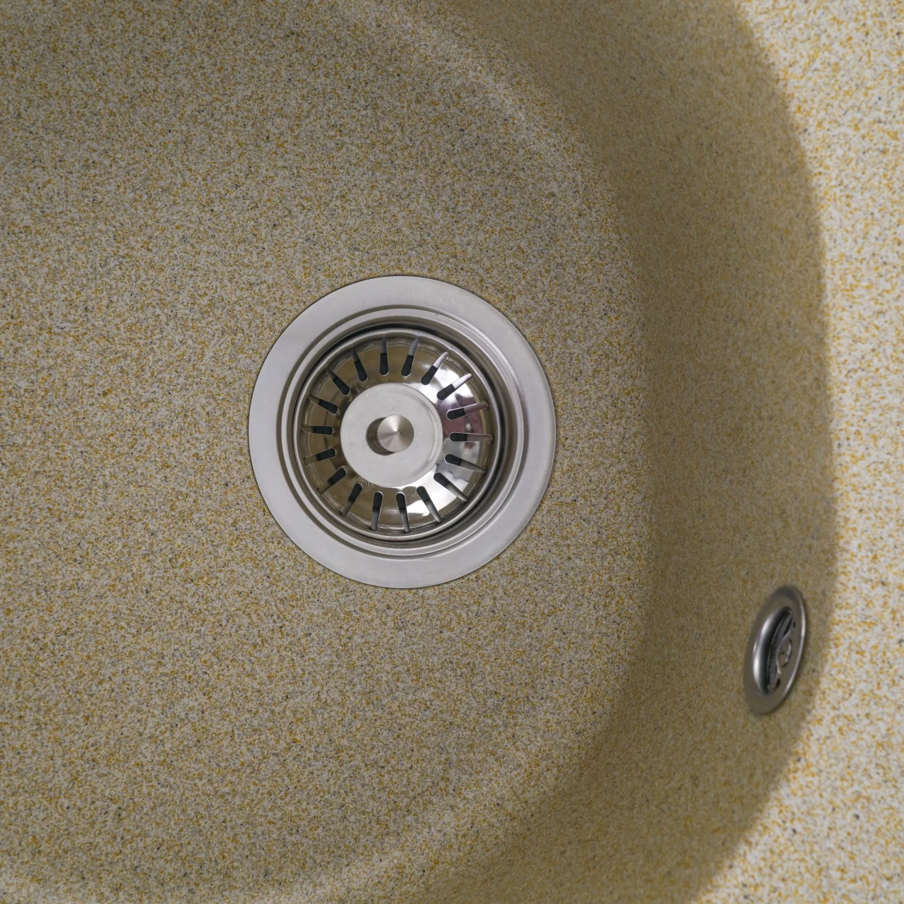 Chiuveta bucatarie Elefant Premium Luna Safari bej 510 mm – compozit granit, cuva compacta [4]