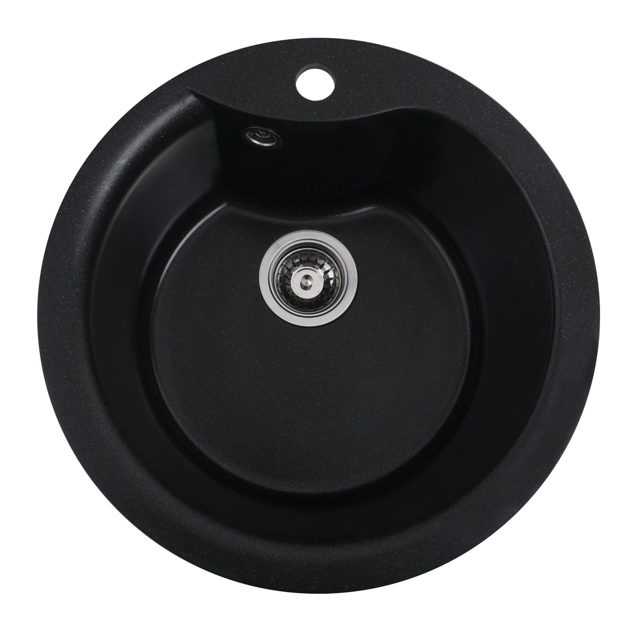 Chiuvete Bucatarie - Chiuveta bucatarie Elefant Premium Turas 480 negru metalic – compozit granit 482 mm