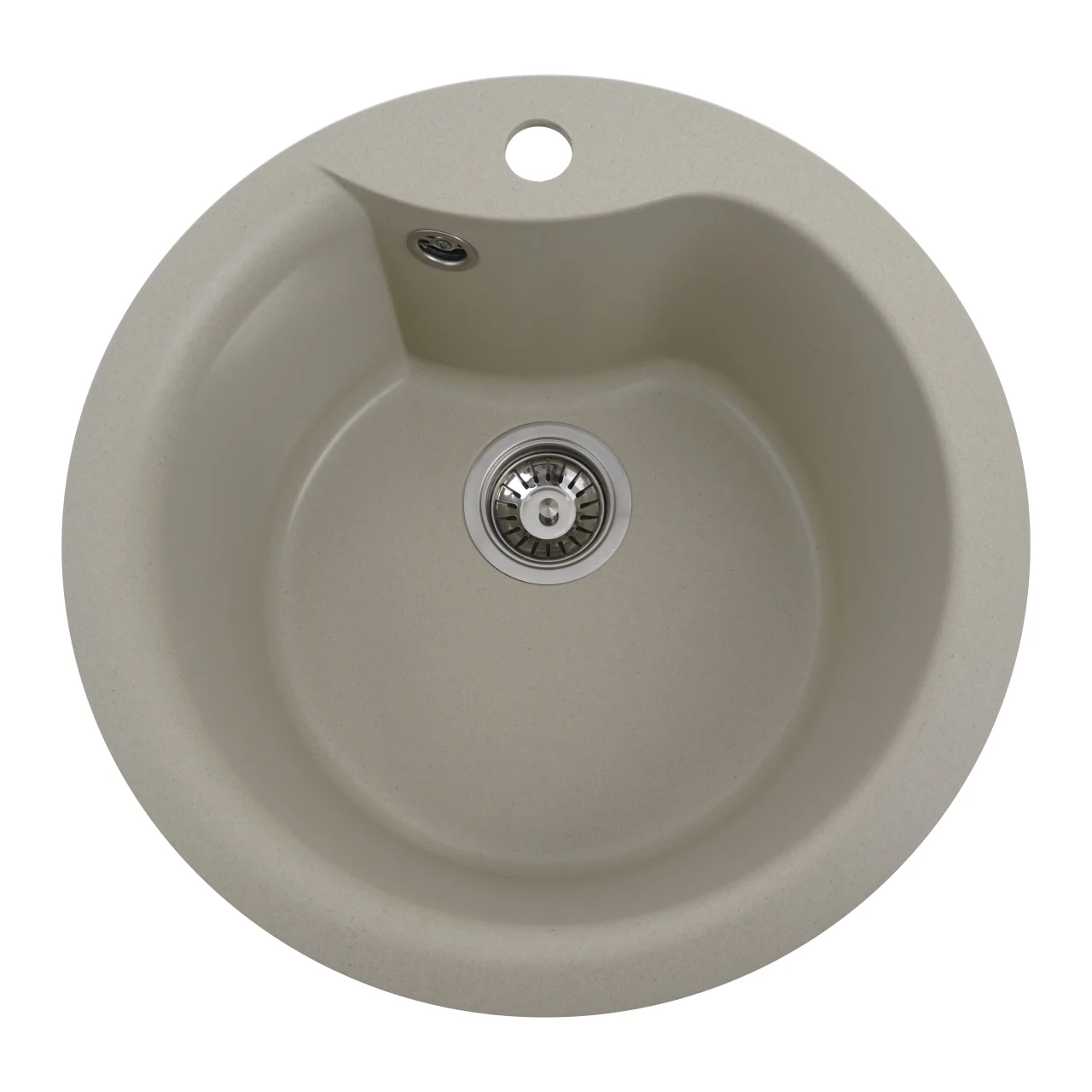 Sanitare - Chiuveta bucatarie Elefant Premium Turas 480 Safari Bej – compozit granit, 482 mm