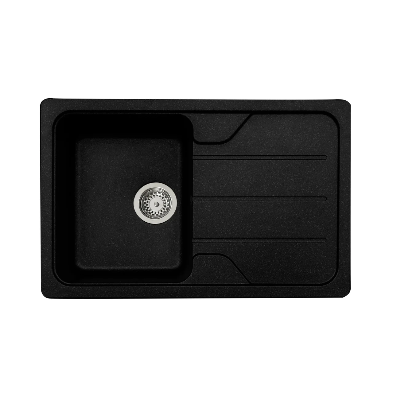 Sanitare - Chiuveta bucatarie Elefant Premium Verona 7850 Negru Metalic – compozit granit, 775 x 495 mm