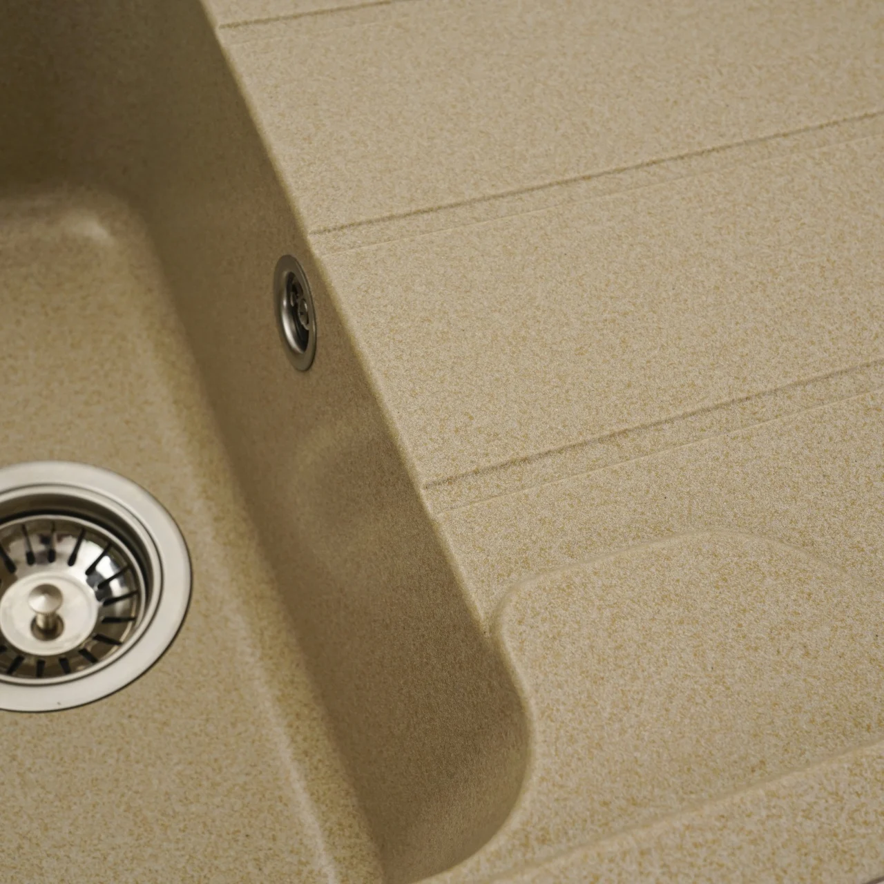 Chiuveta bucatarie Elefant Premium Verona 7850 Safari Bej – compozit granit, 775 x 495 mm [5]