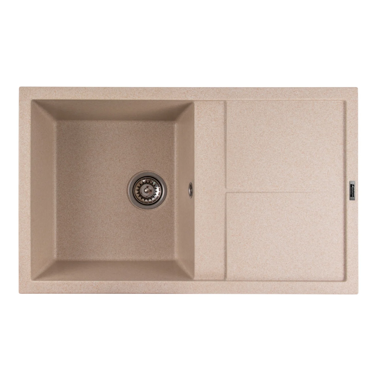 Chiuvete Bucatarie - Chiuveta bucatarie granit SELENA 7850 Safari Bej – Elefant Premium – 785 x 495 mm