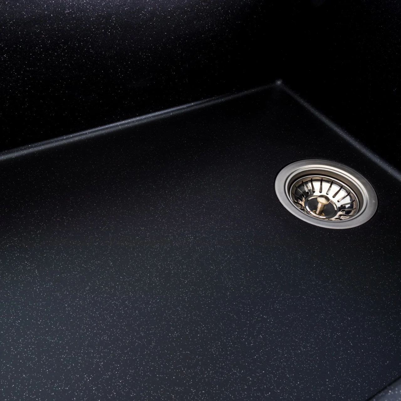 Chiuvetă Elefant Premium Diamond Negru Metalic 856x500 mm [5]