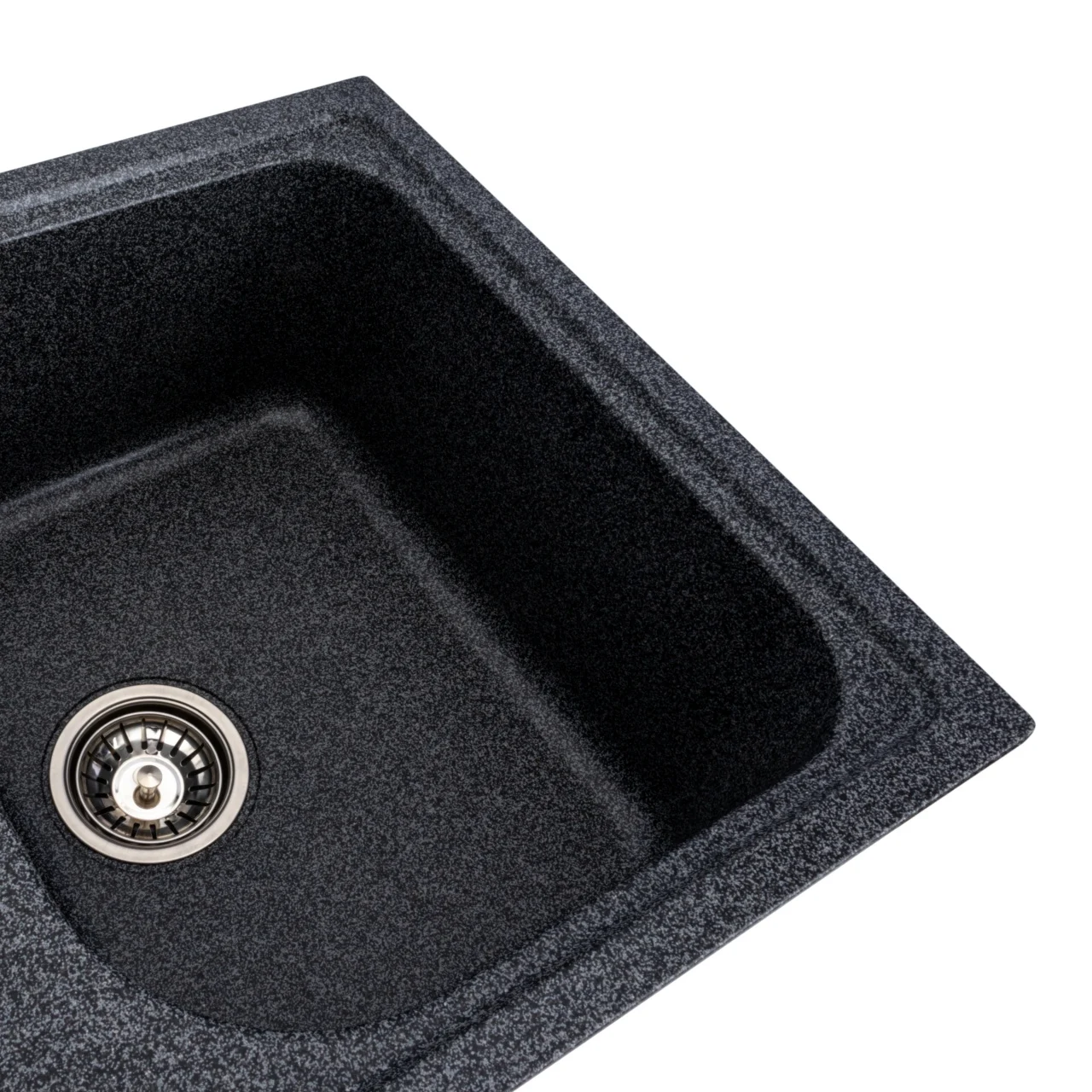 Chiuveta Elefant Premium Equatoria Grafit 785x490 mm cu 2 cuve – Compozit granit [3]