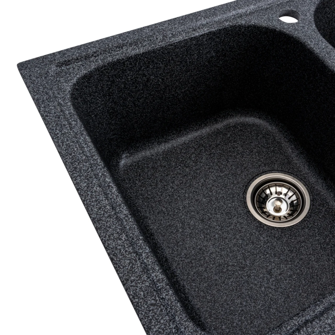 Chiuveta Elefant Premium Equatoria Grafit 785x490 mm cu 2 cuve – Compozit granit [4]