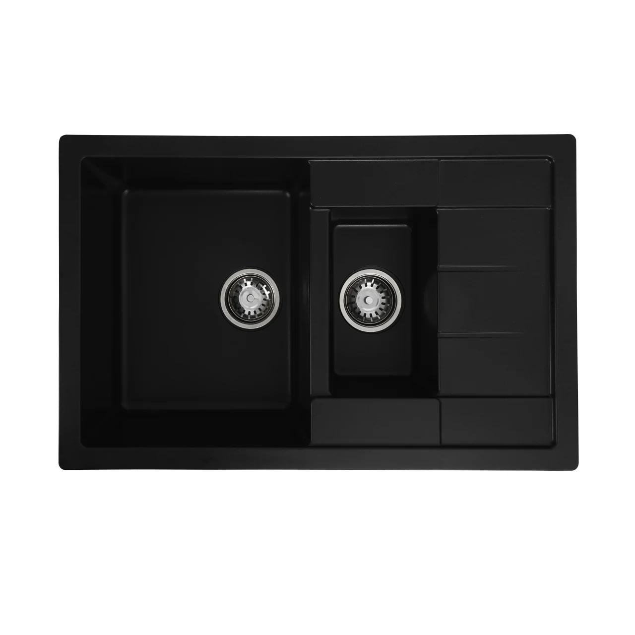 Chiuvete Bucatarie - Chiuvetă Elefant Premium Toskana Negru 775x495 mm