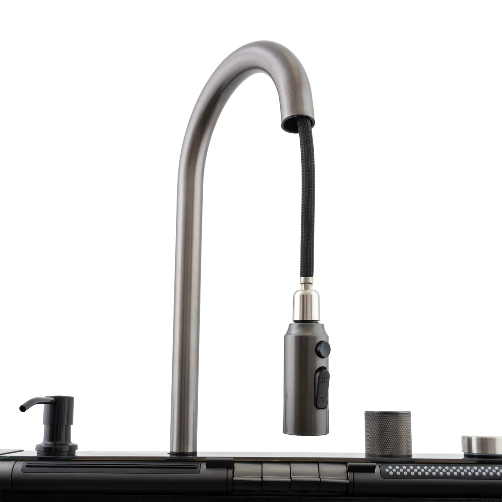 Chiuveta multifunctionala inox Nano Black MIXXUS MH7546-SET-07 – cu accesorii incluse [6]