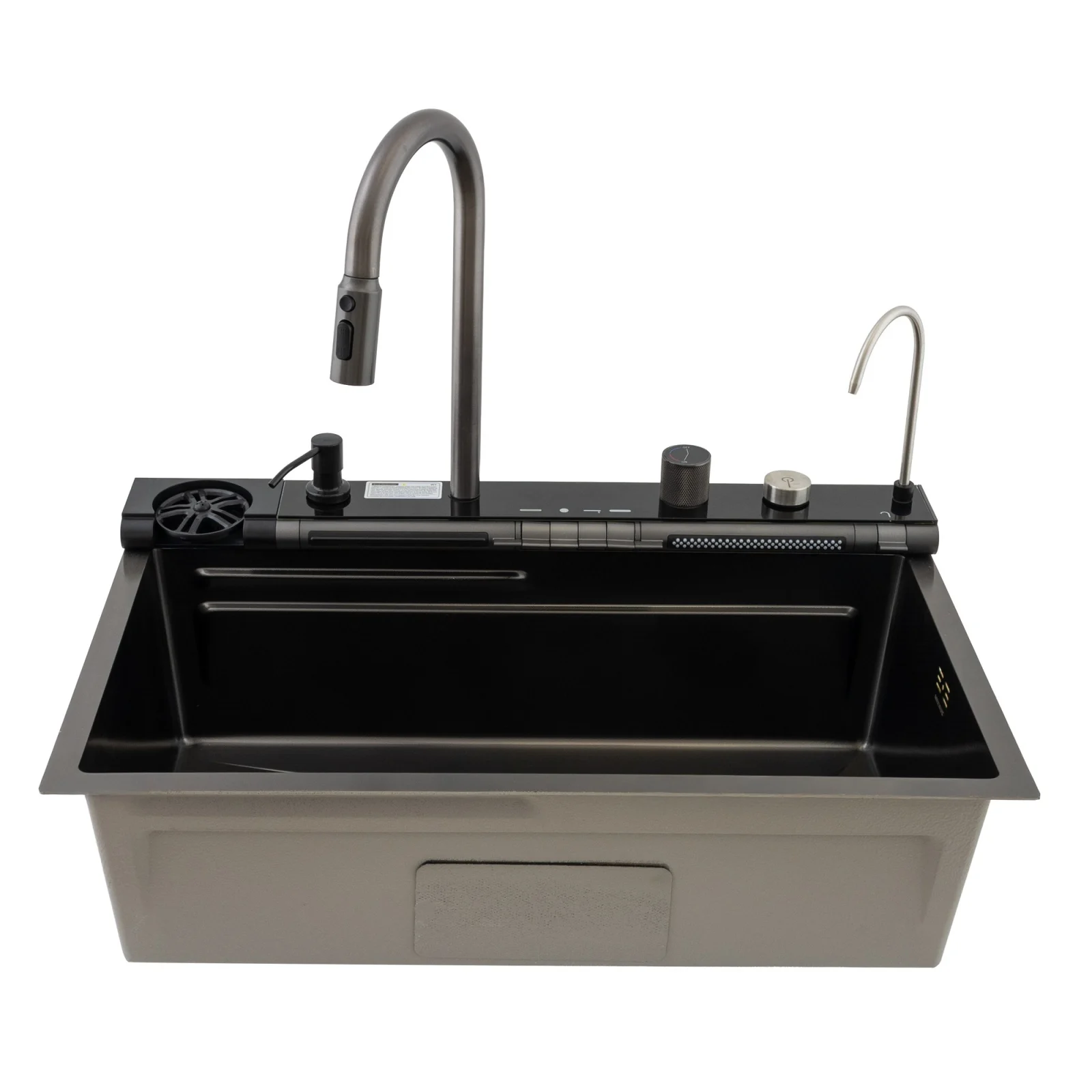 Chiuveta multifunctionala inox Nano Black MIXXUS MH7546-SET-07 – cu accesorii incluse [14]