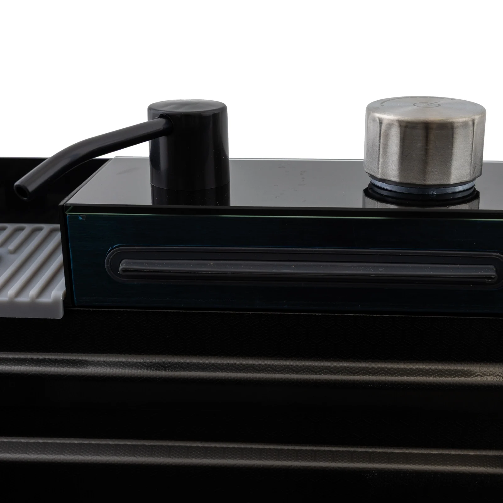 Chiuveta multifunctionala MIXXUS MH7546-SET-06 Nano Black Honeycomb – 750 x 460 mm – Set complet bucatarie [6]