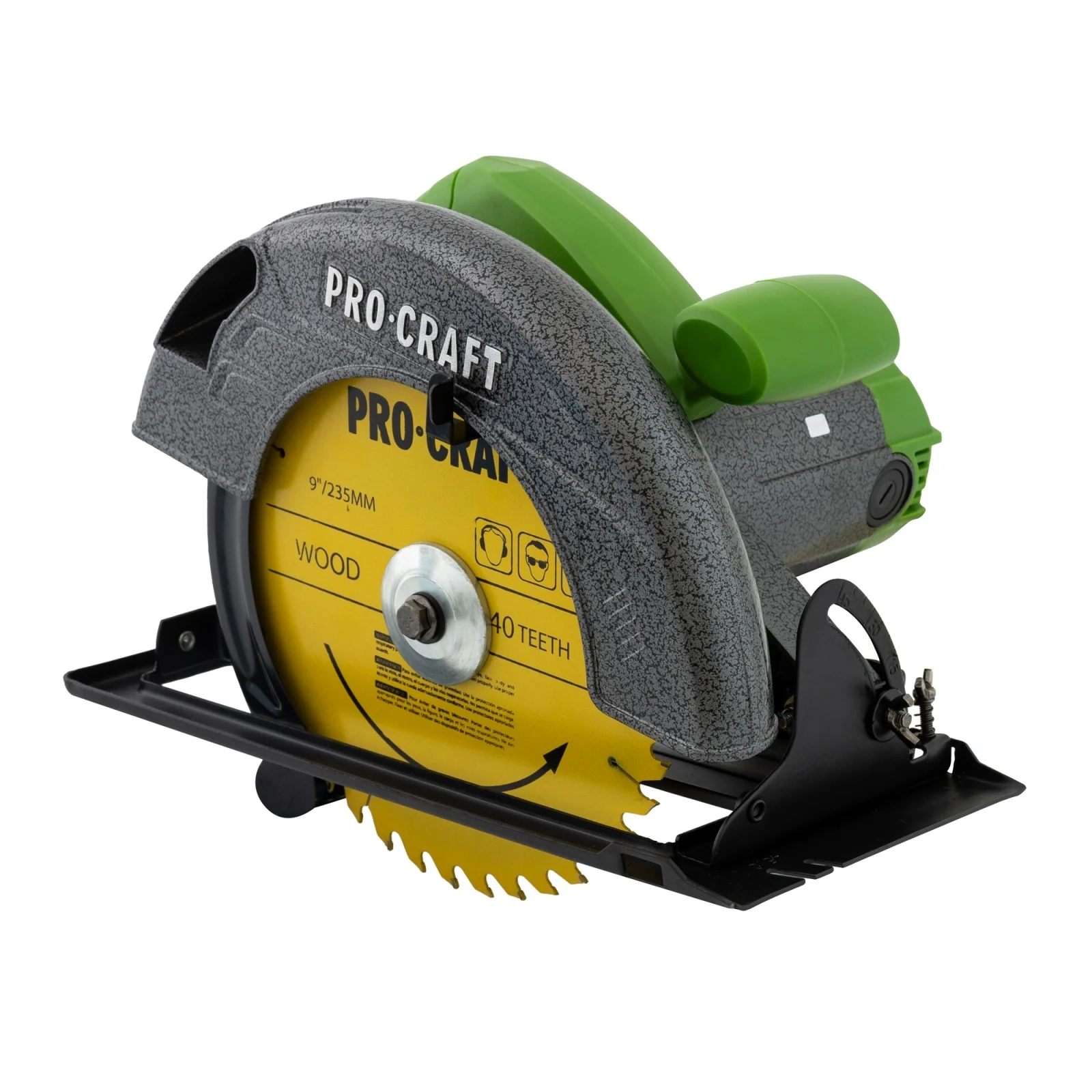 Fierastraie electrice circulare de mana - Circular electric Procraft 2830W, disc 235 mm, adancime si unghi reglabil