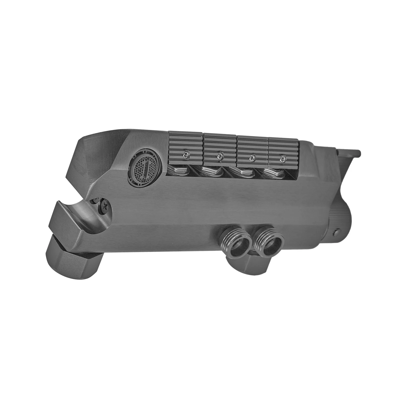 Coloană de duș ARMATA BCS-009-J – Aluminiu, Butoane 4 în 1, Grafit [4]