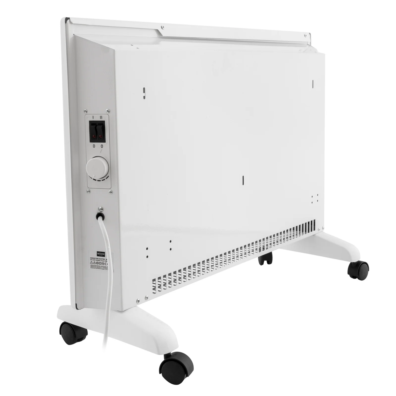 Convector electric perete/podea BÖHM BH08-20, 2000W, pentru 20 m² [3]
