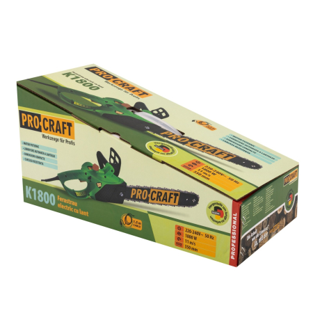 Drujba electrica PROCRAFT K1800, 1800W, lama 35 cm [7]