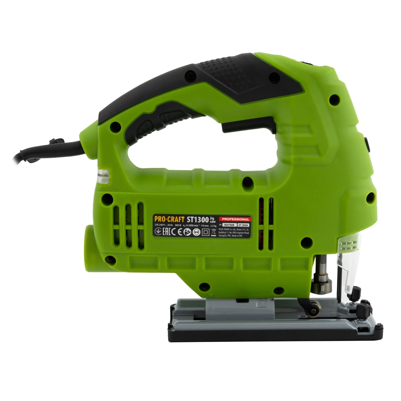 Fierastrau Pendular PROCRAFT ST1300, 800W, Laser si LED, 3000 RPM, Taiere Lemn 100 mm [6]