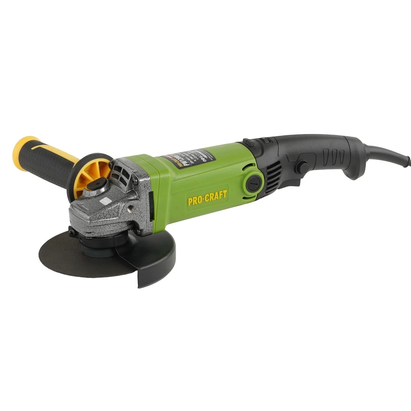 Polizoare unghiulare electrice - Flex Polizor Unghiular cu Variator ProCraft PW1200E 860W, 125 mm, 11000 RPM