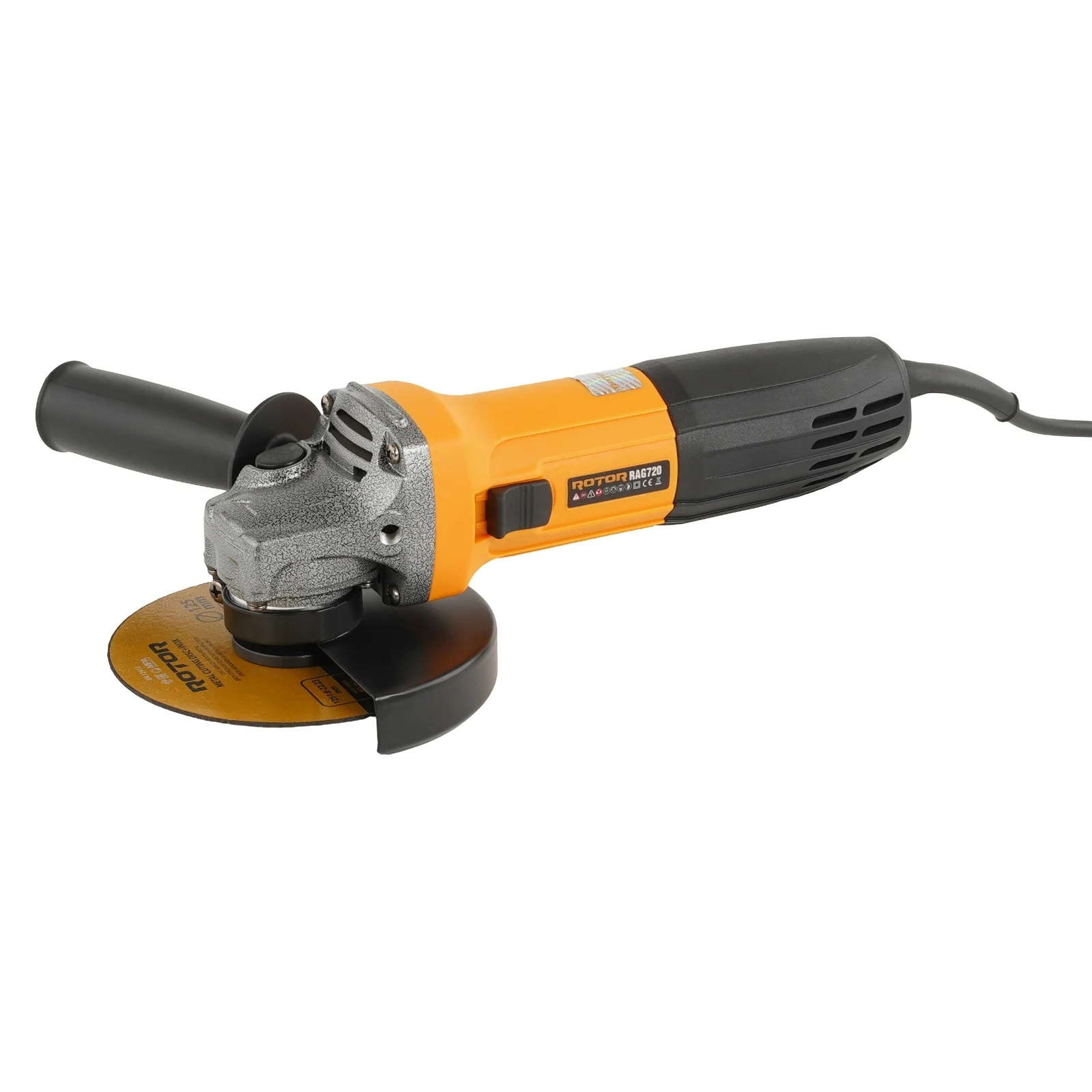 Polizoare unghiulare electrice - Flex Polizor Unghiular ROTOR RAG720, 720W, 11000 RPM, Disc 125 mm