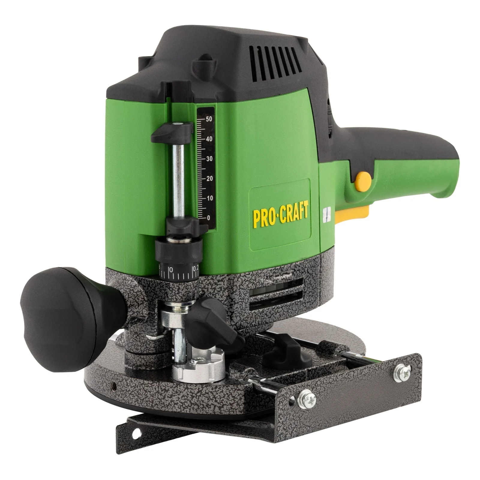 Bricolaj - Freza Lemn PROCRAFT POB1200H, 1200W, Viteza Variabila 16000-30000 RPM