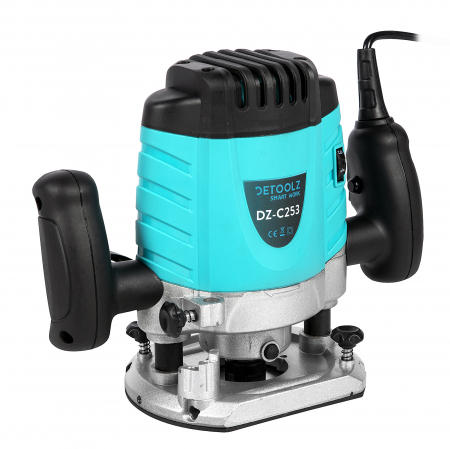 Freza prelucrare lemn Router 26000rpm 1500W, Detoolz DZ-C253 [10]