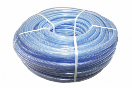 Furtune si banda picurare - Furtun apa transparent cu insertie, diametru 1/2", lungime 50 m, Micul Fermier GF-0843