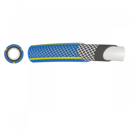 Furtun de Grădină cu Set Duze, Bluebos Plus, 3/4", 20m, UE, Micul Fermier GF-2123 [1]