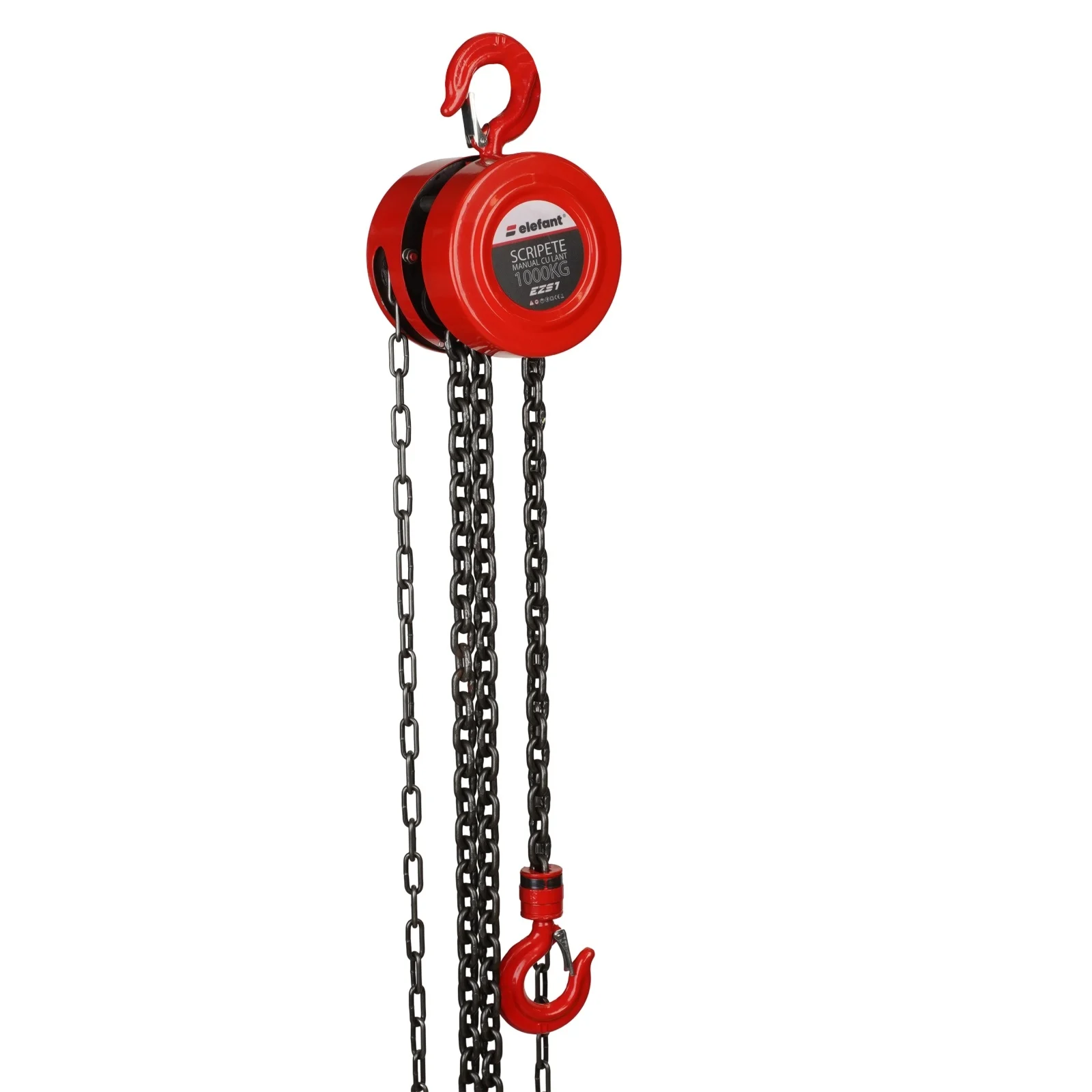 Macara Manuala ELEFANT EZS-1, 1000 kg - Palan cu Lant 3 m [3]