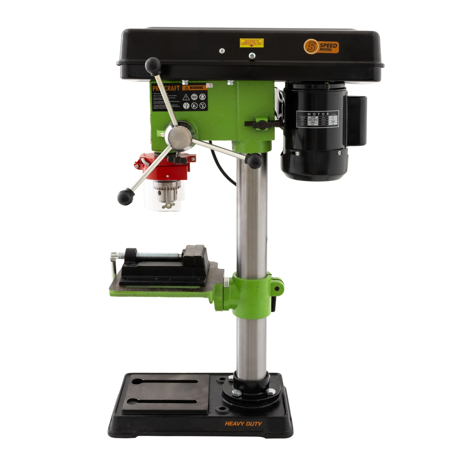 Masina de gaurit cu coloana ProCraft BD1850 | Bormasina de banc 450W [2]