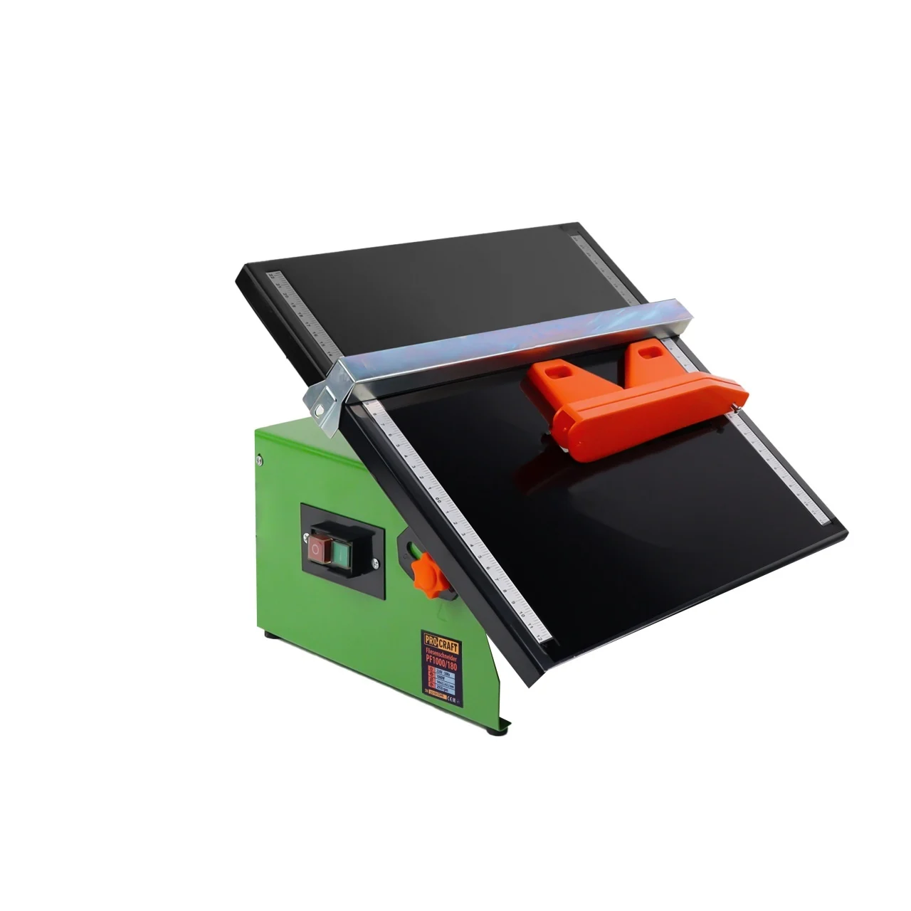 Masina de Taiat Gresie si Faianta ProCraft PF1000, 1000W, Disc 180 mm, Taiere cu Apa, Unghi 45° [1]