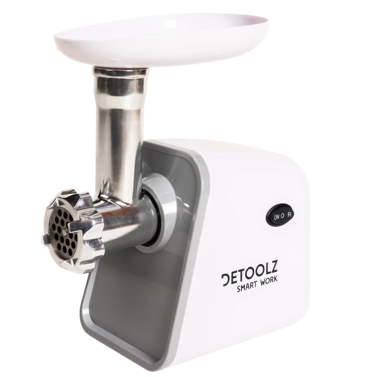 Masini tocat carne electrice - Masina de tocat carne Detoolz 500W, 72 kg/h, 2 site, functie Reverse