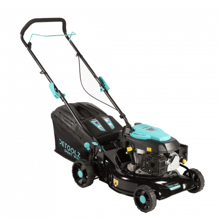Masina de tuns iarba pe benzina Detoolz DZ-M105, 2.6 KW, 2900RPM, 40L, 5 trepte inaltime, mulcire [2]
