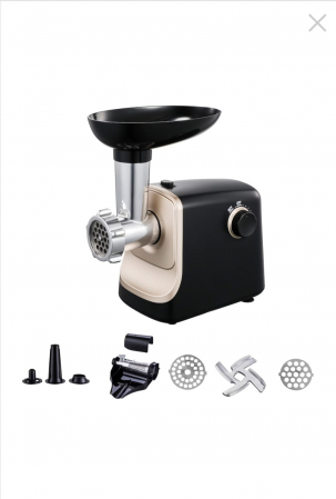 Masini tocat carne electrice - Masina electrica de tocat carne 1340W, accesoriu carnati, rosii, SCHNEIDER MG1193R