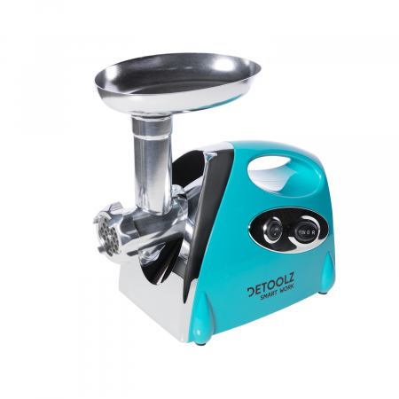Masina electrica de tocat carne 1400W, 1.6 kg/min, accesoriu carnati, rosii, Detoolz DZ-CB100 [10]