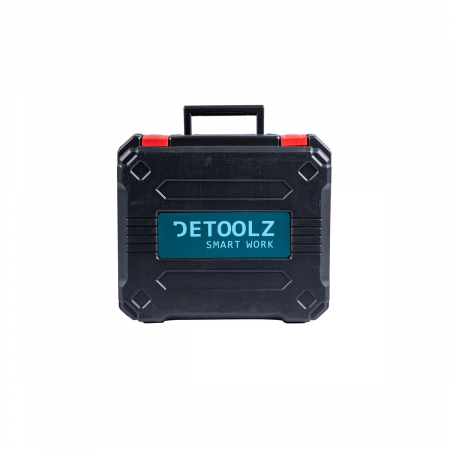 Masina gaurit si insurubat pe percutie 30Nm, 2 acumulatori Li-Ion 18V, 1450rpm, Detoolz DZ-SE127 [2]