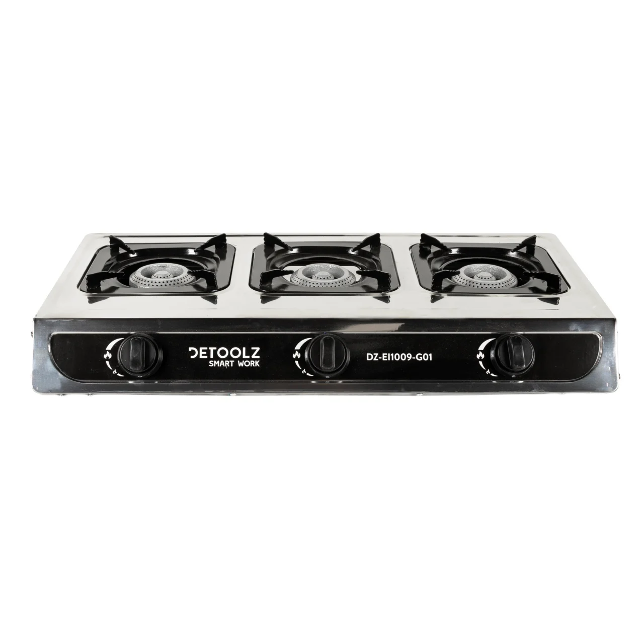 Plite, aragaze, pirostrii - Mini aragaz portabil Detoolz 8.4kW, 3 ochiuri, piezo, camping