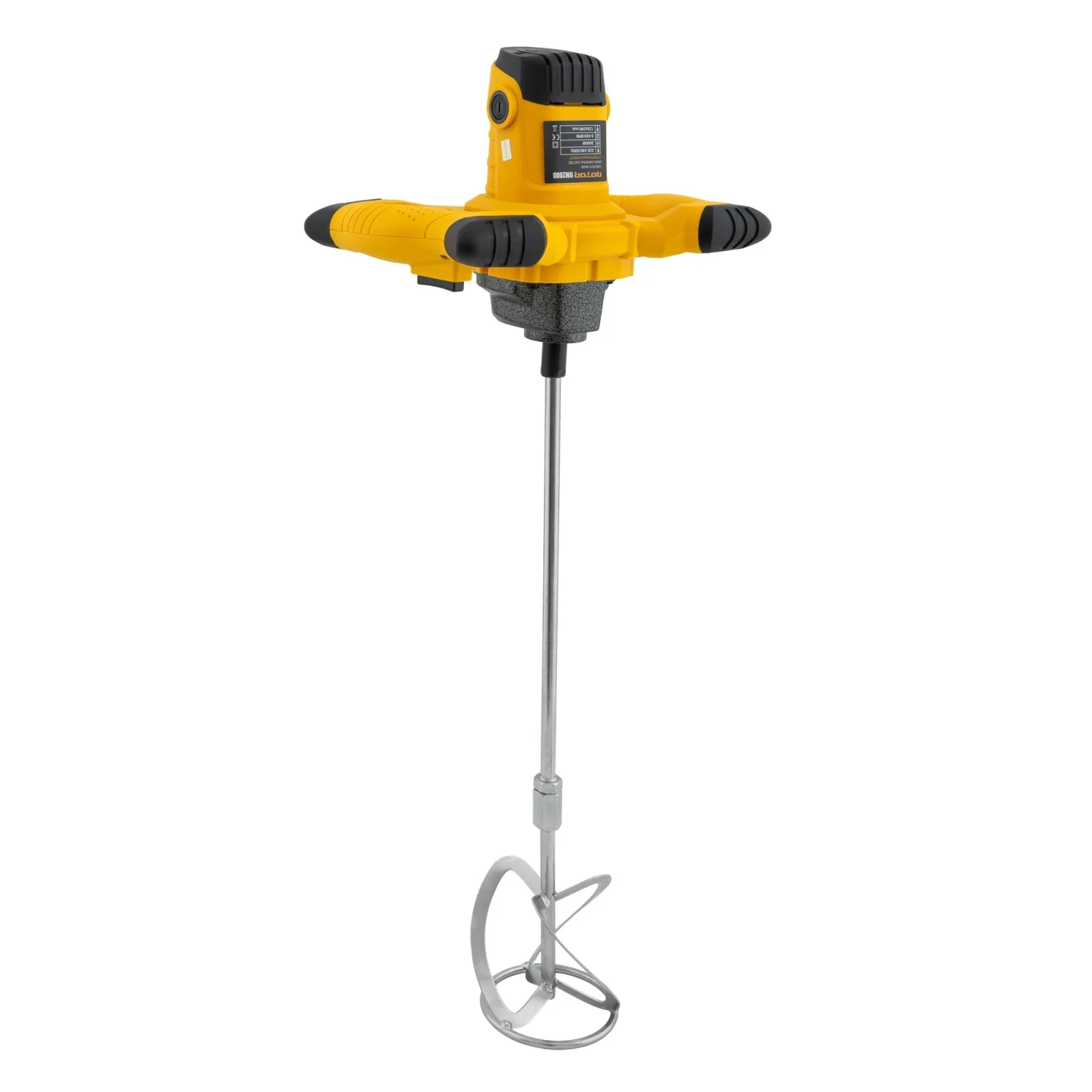 Mixer Electric Profesional ROTOR RM2000, 2000W, 930 RPM, 6 Trepte de Viteza, Paleta Inclusa [3]