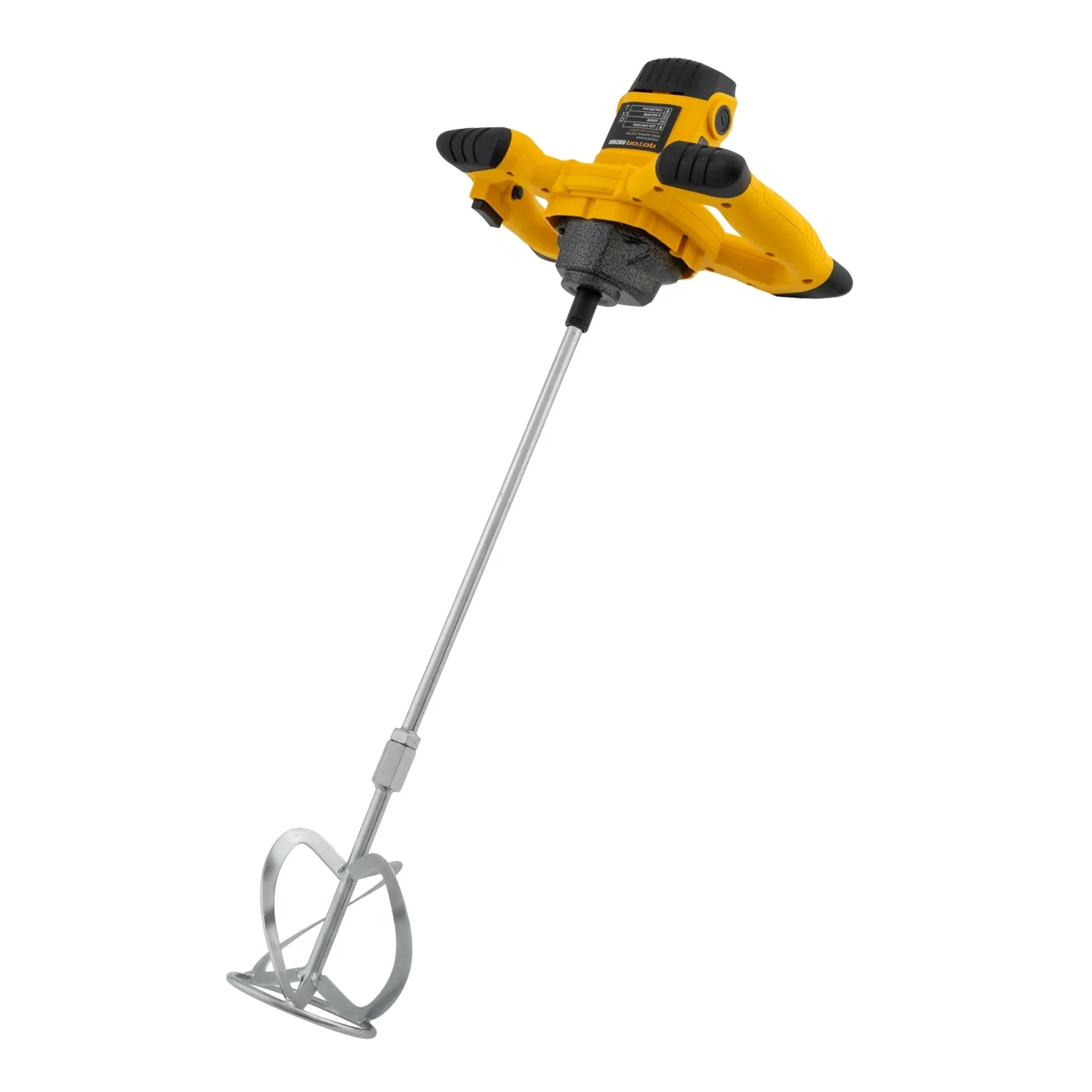 Amestecatoare electrice, mixere mortar sau vopsea - Mixer Electric Profesional ROTOR RM2000, 2000W, 930 RPM, 6 Trepte de Viteza, Paleta Inclusa