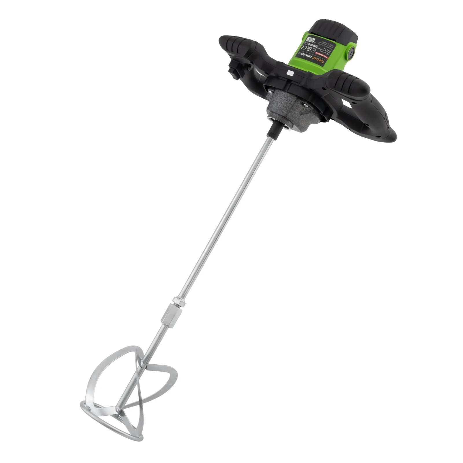 Amestecatoare electrice, mixere mortar sau vopsea - Mixer Mortar PROCRAFT PMM2000, 850W, Ax M14 - Malaxor Electric Profesional