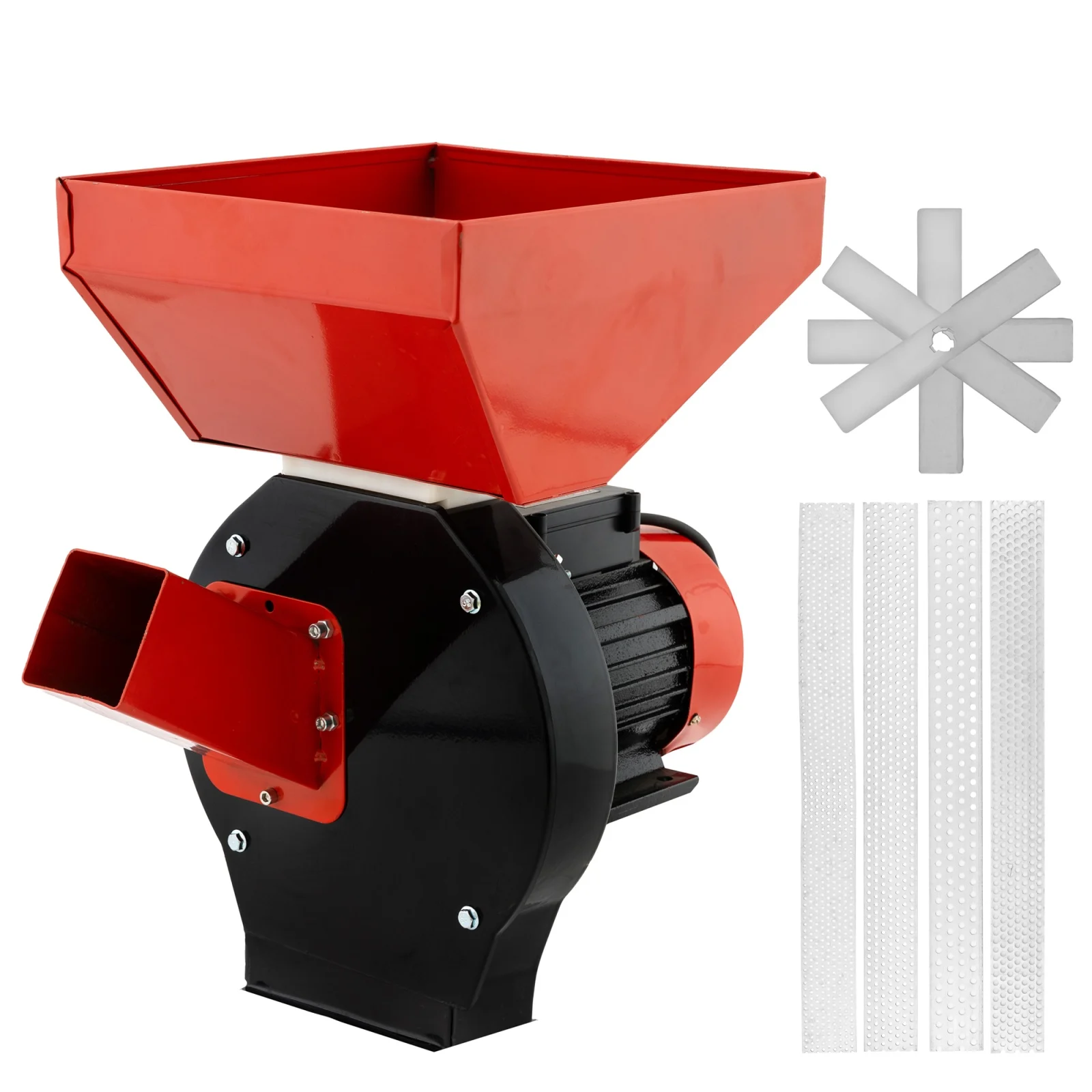 Agro si Zootehnie - Moara electrica Elefant EM-1.1E – 3900W, 340 kg/h, furaje, lucerna, porumb